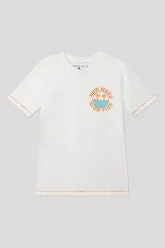 Хлопковая футболка OVS