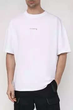 Хлопковая футболка оверсайз John Richmond