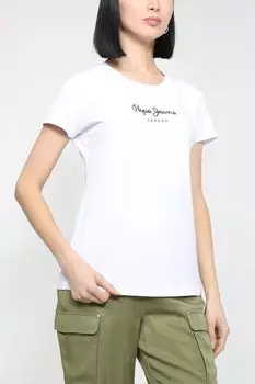 Хлопковая футболка PEPE JEANS