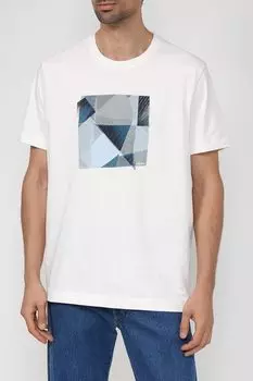 Хлопковая футболка принтом Esprit Casual