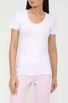 Хлопковая футболка с добавлением вискозы Speidel