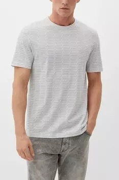 Хлопковая футболка с графичным принтом s.Oliver