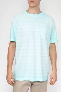 Хлопковая футболка с карманом LERROS