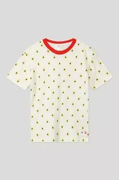 Хлопковая футболка с контрастной отделкой Adidas