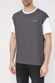 Хлопковая футболка с логотипом бренда PEPE JEANS