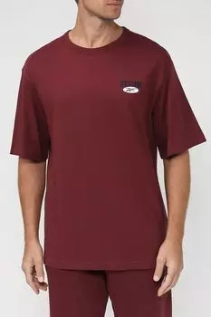 Хлопковая футболка с логотипом бренда REEBOK