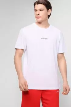 Хлопковая футболка с логотипом COLORPLAY