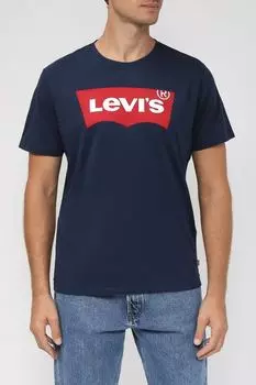 Хлопковая футболка с логотипом LEVI'S