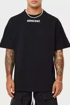 Хлопковая футболка с логотипом The Couture Club