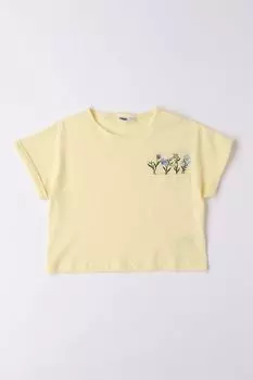 Хлопковая футболка с нагрудным карманом IDO