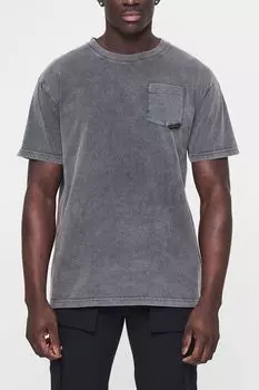 Хлопковая футболка с накладным карманом The Couture Club