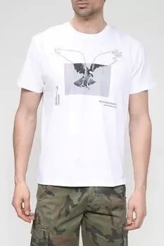 Хлопковая футболка с принтом Bomboogie