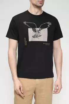 Хлопковая футболка с принтом Bomboogie