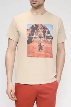 Хлопковая футболка с принтом Bomboogie