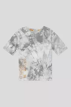 Хлопковая футболка с принтом Choupette