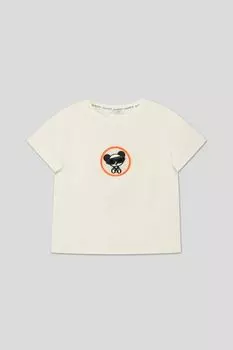 Хлопковая футболка с принтом Choupette