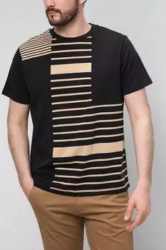 Хлопковая футболка с принтом Esprit Casual