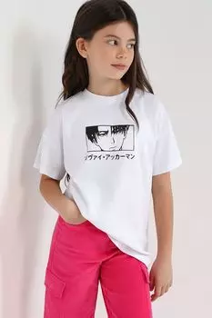 Хлопковая футболка с принтом GIOCO