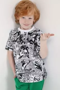 Хлопковая футболка с принтом GIOCO