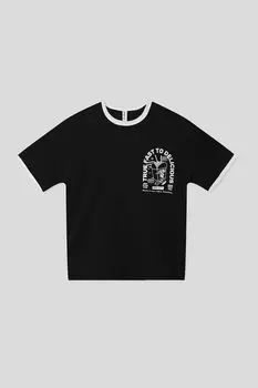 Хлопковая футболка с принтом GIOCO