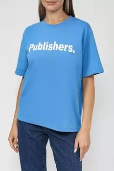 Хлопковая футболка с принтом Ipekyol