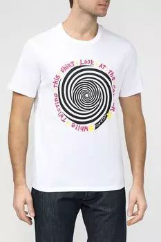 Хлопковая футболка с принтом LEVI'S