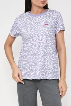 Хлопковая футболка с принтом LEVI'S