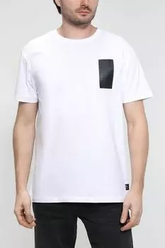 Хлопковая футболка с принтом Loft