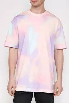 Хлопковая футболка с принтом Loft