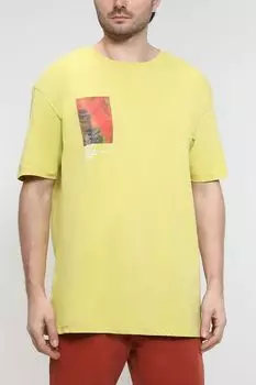 Хлопковая футболка с принтом Loft