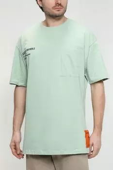 Хлопковая футболка с принтом Loft