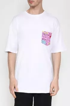 Хлопковая футболка с принтом Loft