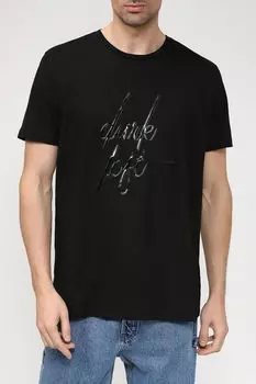 Хлопковая футболка с принтом Loft