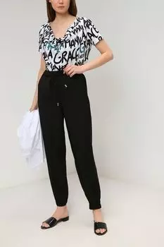 Хлопковая футболка с принтом Manila Grace