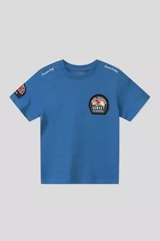 Хлопковая футболка с принтом OVS