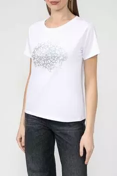 Хлопковая футболка с принтом PEPE JEANS