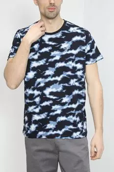 Хлопковая футболка с принтом PEPE JEANS