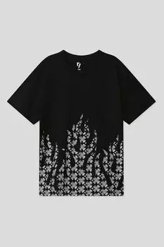 Хлопковая футболка с принтом Reporter Young