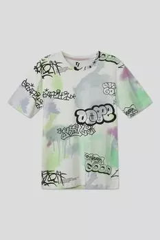 Хлопковая футболка с принтом Reporter Young