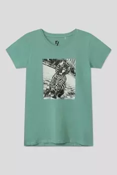 Хлопковая футболка с принтом Reporter Young