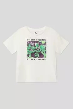 Хлопковая футболка с принтом Reporter Young