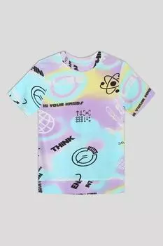 Хлопковая футболка с принтом Reporter Young