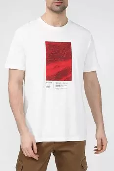 Хлопковая футболка с принтом s.Oliver