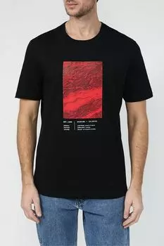 Хлопковая футболка с принтом s.Oliver