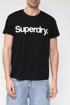 Хлопковая футболка с принтом Superdry