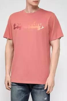 Хлопковая футболка с принтом Superdry