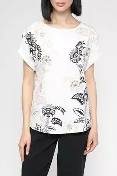 Хлопковая футболка с принтом Taifun