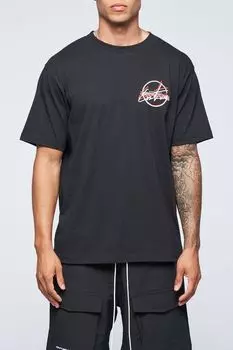 Хлопковая футболка с принтом The Couture Club