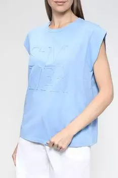 Хлопковая футболка свободного кроя Marc Aurel