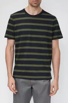 Хлопковая футболка в полоску Casual Friday